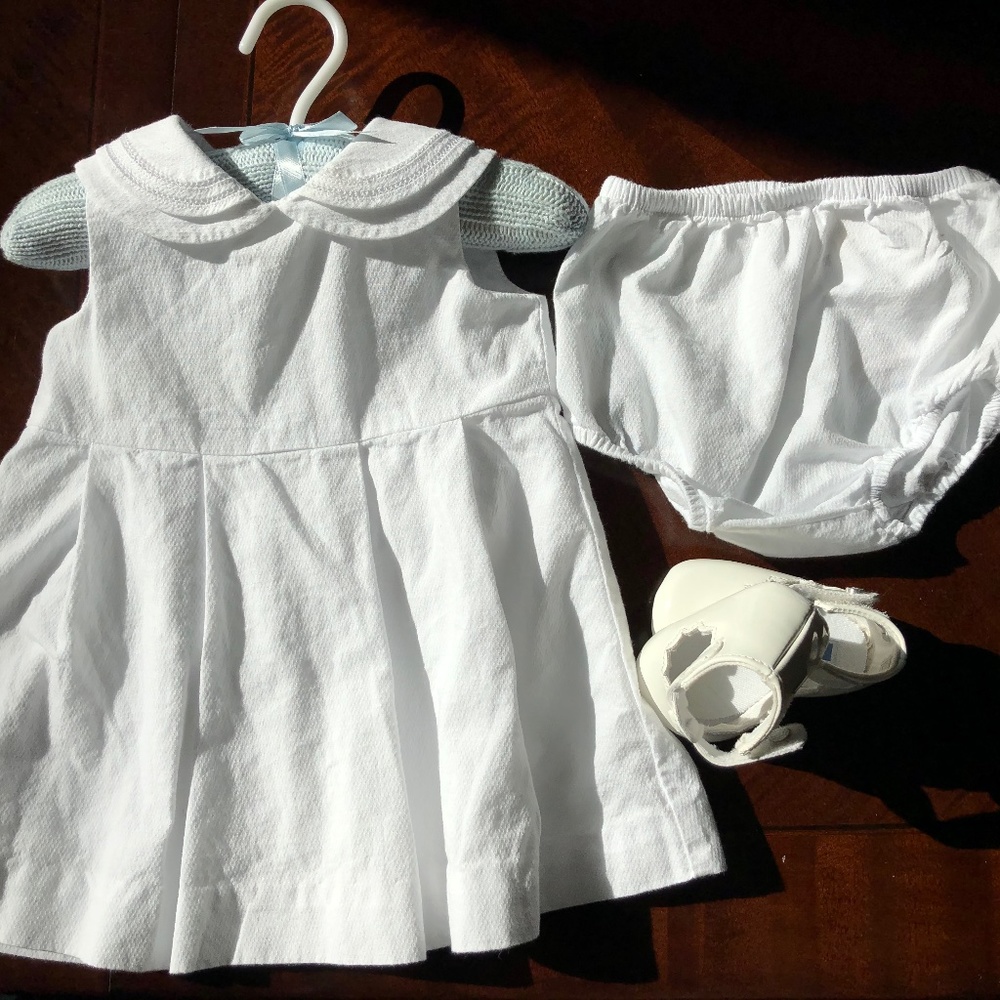 Jacadi party dress and shoes only worn once!